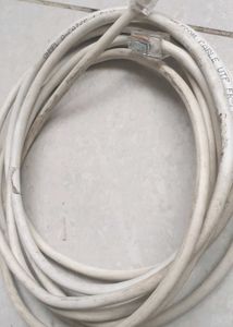 White Network Ethernet Cable