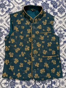 Men's Floral Nehru Jacket