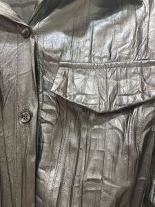 Chic Black Faux Leather Jacket