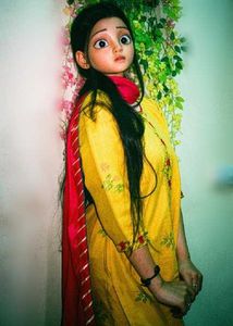 Embroidered Yellow Palazzos