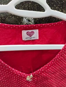 Cute Polka Dot Nightgown