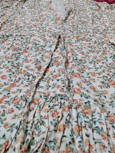 Chic Floral Print Midi Dress