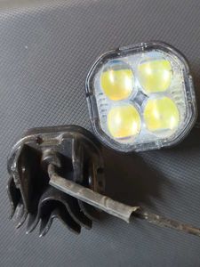 100w bike car fog light white yellow Red