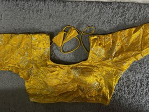Embroidered Yellow Blouse