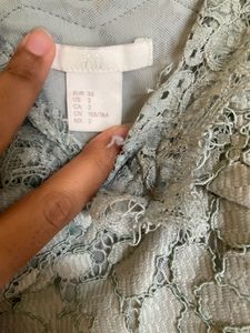 H&amp;M Lace Bralette Crop Top