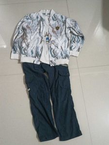 tshirt , shrug and Pant