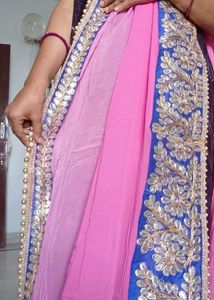 Light Pink saree