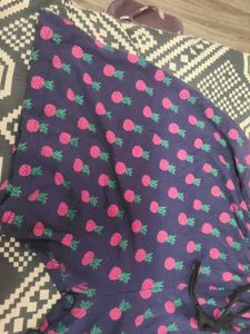 Cute Pineapple Print shorts