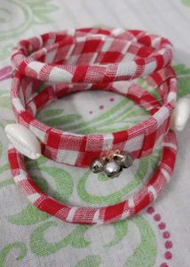 Boho Chic Beaded Bangles Set