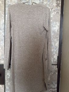 a knit dress