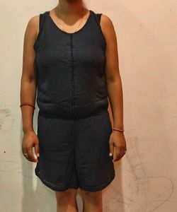 Cute Blue Romper