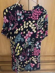 Label Ritu Kumar Floral Print Mini Dress