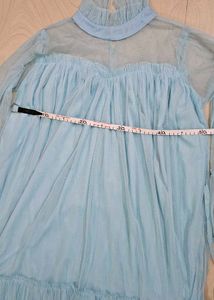 Blue Tulle Dress