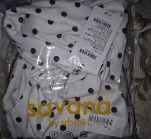 Polka Dot Mini Dress with Bow Detail