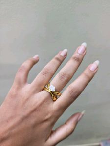 Elegant Gold Plated Ring