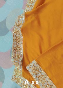 Elegant Mustard Kurta Set with Dupatta