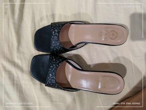 Drop Bold Slip-On 2 Block Heels