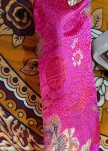 Pink Floral Pouch