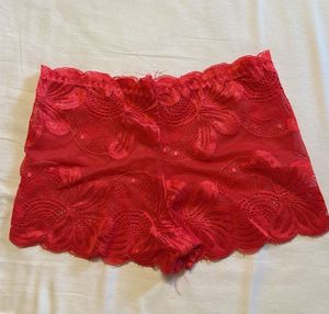 Red Lace Lingerie Set