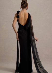 Elegant Black Evening Gown
