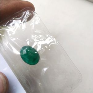 6.02 Cts.Natural Zambian Panna Stone with lab cert
