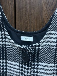 Plaid Pinafore Dress