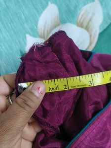 Purple Embroidered Anarkali Dress
