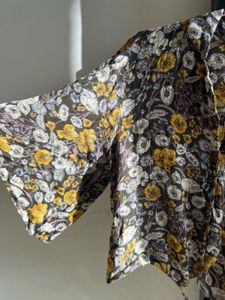 Stylish Floral Print Blouse