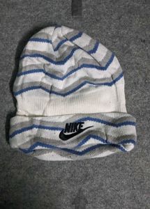 Nike Striped Beanie Hat