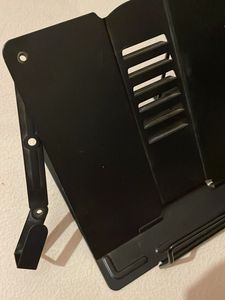 Adjustable Black Metal Book Stand