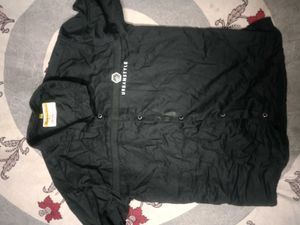 URBANSTYLE Men's Black Casual Shirt