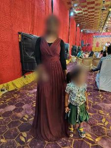 Elegant Maternity Gown