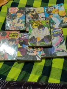 Demon Slayer Manga Volumes 1-7