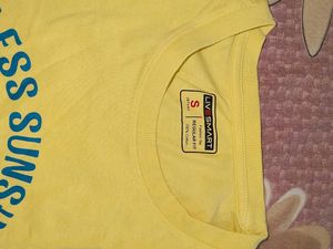 Yellow Graphic T-Shirt