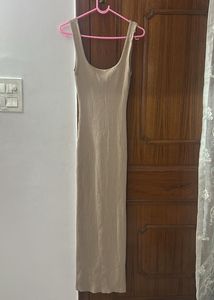 Ribbed Bodycon Midi Dress