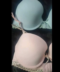 Sexy Pink&amp; Blue Bra Combo