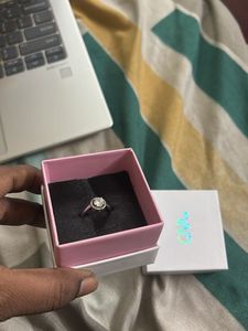 Sparkling Halo Ring