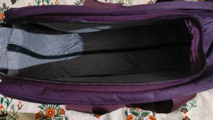 Purple Duffle Bag Set