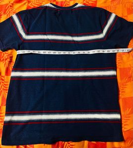 Teamspirit Men's Striped T-Shirt