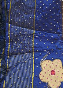 Silk DUPPATTA with Full Work On It.