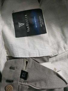 Men's Classic Grey Trousers