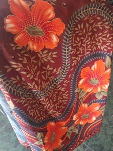 Floral Print Fabric sareee