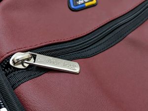 Ana Bags Burgundy PU Leather Backpack