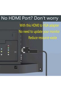 High ql HDMI to VGA Direct Adapter