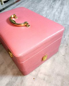 PremiumDouble Layer Wooden Rexine Leather suitcase