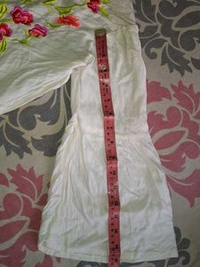 Embroidered White tops