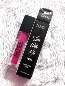 RENEE Stay With Me Matte Lip Color Hots For Pink