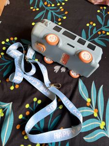 Blue Toy Bus