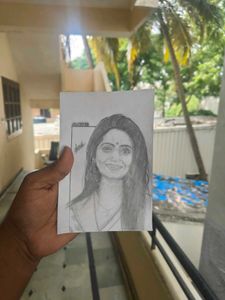 Custom Pencil Sketch Portrait