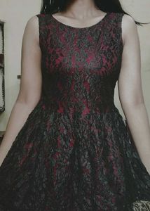 Drop❤️‍🔥Lacey GOTHIC CUTE MINIDRESS🎀/FITTED/ Y2k